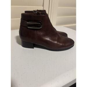 Regarde le Ciel Women's Leather Ankle Boots Size 37 US Size 6‎